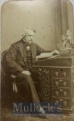 India & Punjab – Sir John Lawrence CDV an original antique photograph Carte De Visite of Sir John