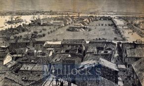 China – ‘The Rioting in Canton-Shamien, the foreign Settlement, the scene of recent disturbance’