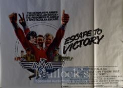 Film Posters - Escape to Victory - 40 X 30 2 Variations Starring Bobby Moore, Pele, Sylvester