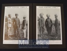 India Scientific Corps Photo illustrations ‘Queens Own Madras Sappers and Miners’ and ‘Bengal