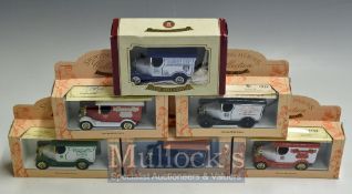 Oxford Diecast Boxed Vehicles – Consisting of Advertising Ford Model T vans Sporting Heroes