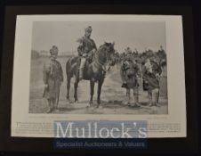 India – ‘Jacob’s Horse (6th Bombay Cavalry) Photo illustration 1896 measures 32x32cm approx., laid