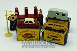 Selection of Matchbox Diecast Series Moko Lesney – No 1 Accessory Pack, No 16 trailer missing 1