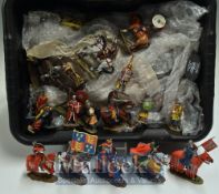 Del Prado Medieval Knights Lead Figures - Selection to include standing and horseback examples