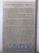 India & Punjab – Duleep Singh Biography An original antique two page biography on His Highness the
