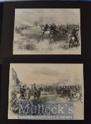 India & Punjab – ‘The Prince of Wales in India, Military Manoeuvres before Delhi – Charge of