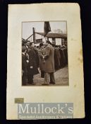 King George VI ‘Prince George Orthopaedic Hospital’ Press Photograph by Allied Newspapers Manchester