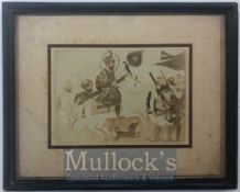 India & Punjab – Guru Gobind Singh Framed Picture A rare vintage photograph of a miniature