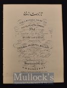 Rare Calcutta music sheet dedicated to Tagore’s grandfather Taza Ba Taza No Bu No – The Celebrated