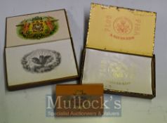 Various Cuban Cigars includes ‘Flor de Tabacos Partagas Habana’ in case, ‘A. Alvarado Havana