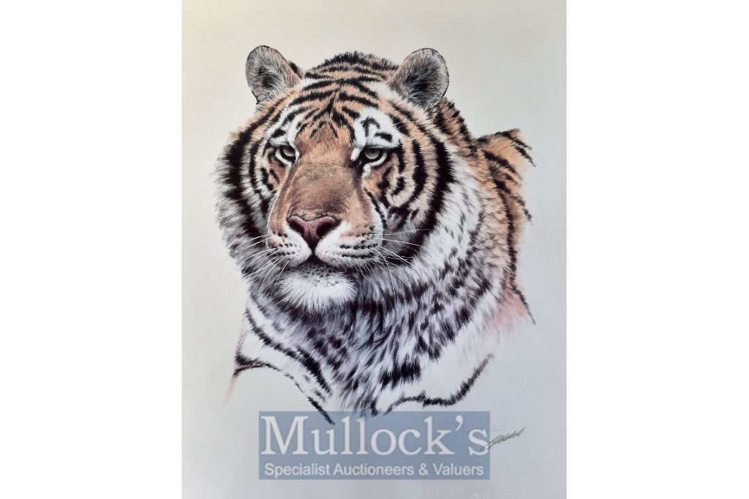 Guy Coheleach "Siberian Hunter" Signed Fine Art Lithograph with Certificate of Authenticity, f & g