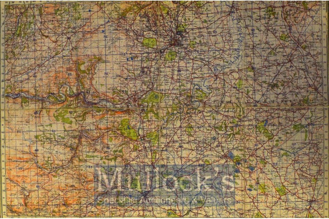 Llanrhaiadr & Shrewsbury, Stoke on Trent and Wrexham & Oswestry Maps – marked with Resident Engineer - Image 2 of 3