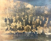 India & Punjab – Maharaja of Patiala Photograph A large original photograph Maharajah Bhupinder
