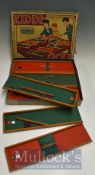 1930’s Kiddi-Golf Nine Hole Table Top Game set - in makers original box with hinged lid c/w with all