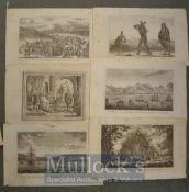 Selection of Various Prints taken from Middletons Complete System of Geography to include ‘A Chinese