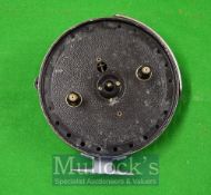 J W Young & Son Trudex centre pin trotting fishing reel: 5.5