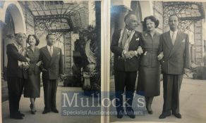 India & Punjab – Maharajah of Kapurthala Photographs Two vintage photographs of Maharajah Paramjit