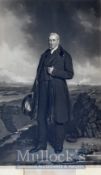 George Stephenson 1781-1848 ‘Father of Railways’ Print from original painting by John Lucas,