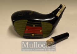 Whiskey Decanter Ceramic Golf Club: Wood club by Douglas McGibbon’s Scotch Whiskey unopened complete