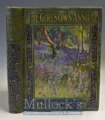 The Girl’s Own Annual Circa 1918 edited by Flora Klickmann, London, in decorative boards with some