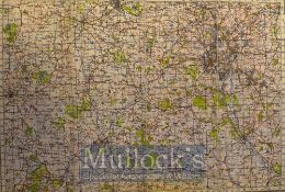 Llanrhaiadr & Shrewsbury, Stoke on Trent and Wrexham & Oswestry Maps – marked with Resident Engineer