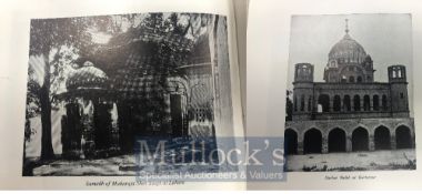India & Punjab – Rare Book On Sikh Shrines In West Pakistan Department of Archaeology in Pakistan,
