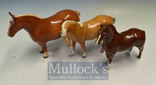 Beswick China Horses: 8