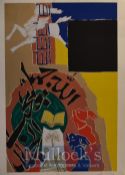 India – MF Hussain Signed Artwork ‘Islam’ Signed 172/300 in Pencil to bottom, measures 53x76cm