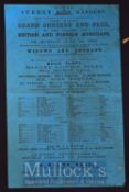 1860 Poster Advertising Charity Concert At The 