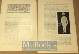 India - Rare 10 page article ‘The Sikh quoit and how to use it’ pre c1900s rare insight into the