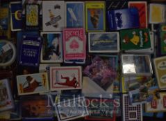 Large Selection of Playing Cards: all appear in boxes, includes Sights of Britain, Classic mild