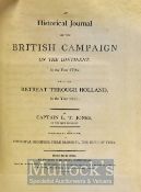 An Historical Journal Of The British Campaign On The Continent In The Year 1794 With The Retreat
