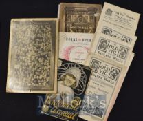 1875 The royal Albert Hall Concert Programme plus Golders Green Hippodrome, 1929 Pantomime Annual,