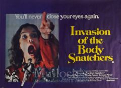 Film Poster - Invasion of the Body Snatchers - 40 X 30 Starring Jeff Goldblum, Donald Sutherland