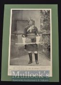 India & Punjab – ‘The Commandant of the 18th Bengal Lancers’ Photo Illustration 1896 measures