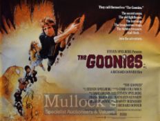 Film Poster - The Goonies - 40 X 30 Steven Spielberg issued by Warner Bros