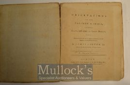 Observations On The Passage To India by James Capper Esq; Colonel in the Service of the Hin. East