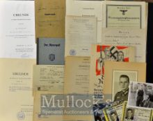 WWII Wehrmacht Doctor Gerhard Martius (1924-1998) Comprehensive Paperwork Collection – to include