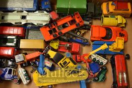 Corgi & Dinky Toys Playworn Examples – To include Mainly commercials lorries, buses, transporters (