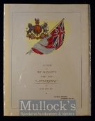 Launch of H.M.S. Attentive Elswick Shipyard, Newcastle upon Tyne 1904 Programme An attractive