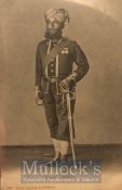 India Postcard - Original postcard Types of Indian Army Bengal infantry photo by Johnston & Hoffman.