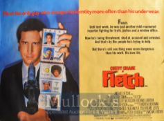 Film Poster - Fletch - 40 X 30 Starring Chevy Chase issued by Property of National Screen Services