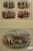 Richard Simkin (1850-1926) c.1889 Coloured Military Prints - all Military based scenes, ‘A Cavalry