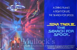 Film Posters - Star Trek III & Generations - 40 X 30 & 40 x 27 Starring James Doohan, George