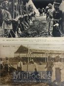India & Punjab – Sikh Troops heading to Front in WWI an original vintage First World War postcard of