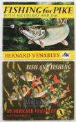 Venables Bernard – Fish and Fishing 1st edition together with Fishing for Pike with Mr Cherry and