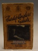 Hardy’s Angler's Guide 1930 in fair condition internally foxing with 1 taped page with stepped