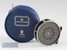 Hardy Bros ‘The Perfect’ 3 3/8” fly reel – agate line guide (cracked), screw tension regulator,