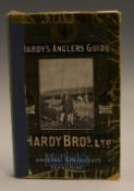 Hardy’s Anglers Guide 1921 - Taped spine, sellotape to edges of covers internally good