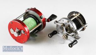 Abu Ambassadeur and Pflueger Level wind multiplying reels (2): Abu Ambassadeur 7000 with red end